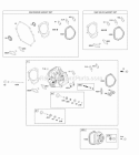 Cylinder Head Gasket Sets Diagram and Parts List for 25M137-0115-H1  Briggs and Stratton Engine